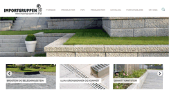 Desktop Screenshot of importgruppen.com